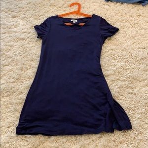 Navy blue dress